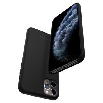 Spigen Silicone Fit Iphone 11 Pro Max, Black