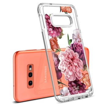 Spigen Ciel дизайнерски удароустойчив кейс за Samsung Galaxy S10e, Rose Floral