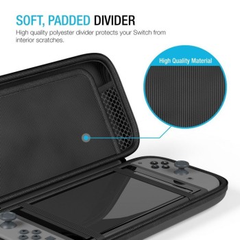 Калъф TECH-PROTECT HARDPOUCH за NINTENDO SWITCH / SWITCH OLED, Черен