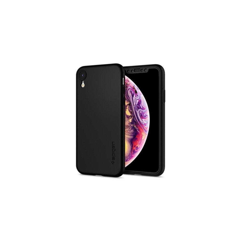 Spigen Thin Fit 360 iPhone XR, Black