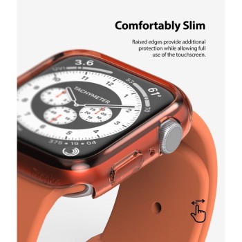 Ringke Slim 2-Pack за Apple Watch 4 / 5 / 6 / SE (40 MM) Clear & Rose Gold