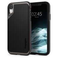 Spigen Neo Hybrid хибриден кейс с най-висока степен на защита за iPhone XR, Gunmetal
