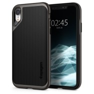 Spigen Neo Hybrid хибриден кейс с най-висока степен на защита за iPhone XR, Gunmetal
