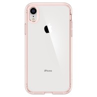 Spigen Ultra Hybrid хибриден кейс с най-висока степен на защита за iPhone XR, Rose Crystal