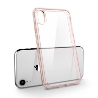 Spigen Ultra Hybrid хибриден кейс с най-висока степен на защита за iPhone XR, Rose Crystal