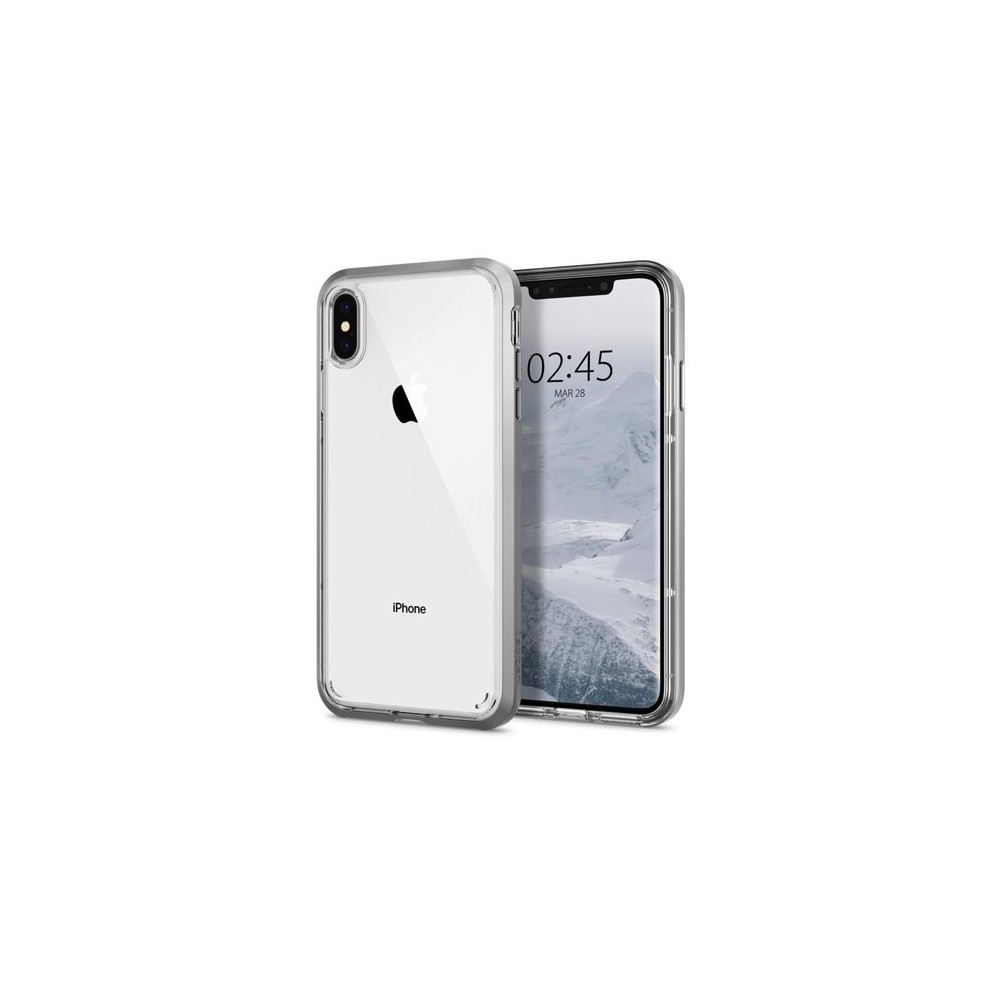 Spigen Neo Hybrid Crystal iPhone Xs Max, Satin Silver