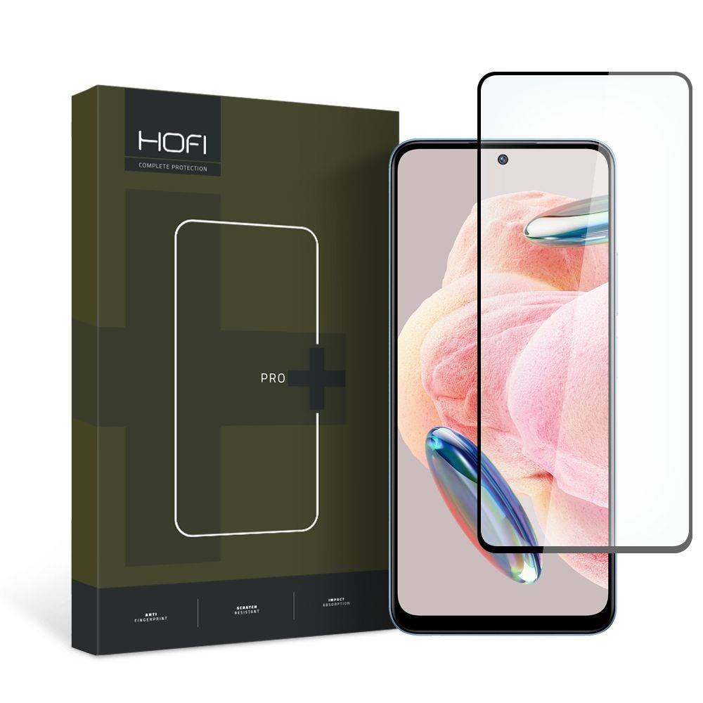Стъклен Протектор Hofi Glass Pro+ за Xiaomi Redmi Note 12 4G / LTE, Black
