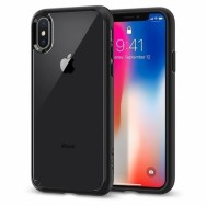 Spigen Ultra Hybrid хибриден кейс с най-висока степен на защита за iPhone X/Xs, Matte Black