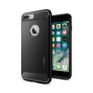 Spigen Rugged Armor удароустойчив силиконов (TPU) калъф iPhone 7/8 Plus, Black