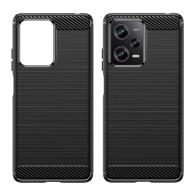 Калъф fixGuard FlexCarbon за Xiaomi Poco X5 5G / Redmi Note 12 5G, Black