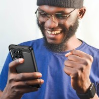 Калъф fixGuard FlexCarbon за Honor X8 5G, Black