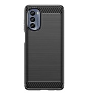 Калъф fixGuard FlexCarbon за Motorola Moto G62 5G, Black