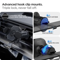 Стойка за кола Spigen UTS12 Onetap, Universal Vent Car Mount, Black