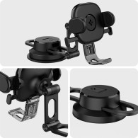 Стойка за кола Spigen UTS35 Onetap, Universal Dashboard Car Mount, Black