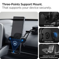 Стойка за кола Spigen UTS35 Onetap, Universal Dashboard Car Mount, Black