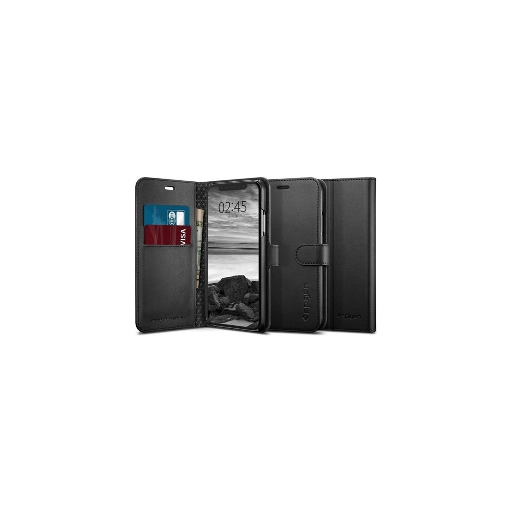 Spigen Wallet S iPhone Xs Max, Black