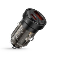 Зарядно за Кола Tech-Protect CC30W 2-Port, PD 30W / QC3.0, Black