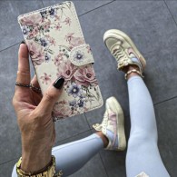 Калъф Tech-Protect Wallet За Xiaomi Redmi Note 12 4G / LTE, Blossom Flower