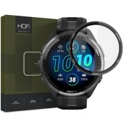 Стъклен протектор Hofi Hybrid Pro+ за Garmin Forerunner 965, Black
