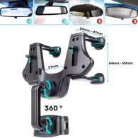 Стойка за кола fixGuard Magnetic Car Phone Holder, Универсален, Black