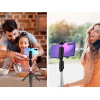 Селфи стик и Трипод fixGuard Y9 mini Tripod Stick monopod, Универсален, Black