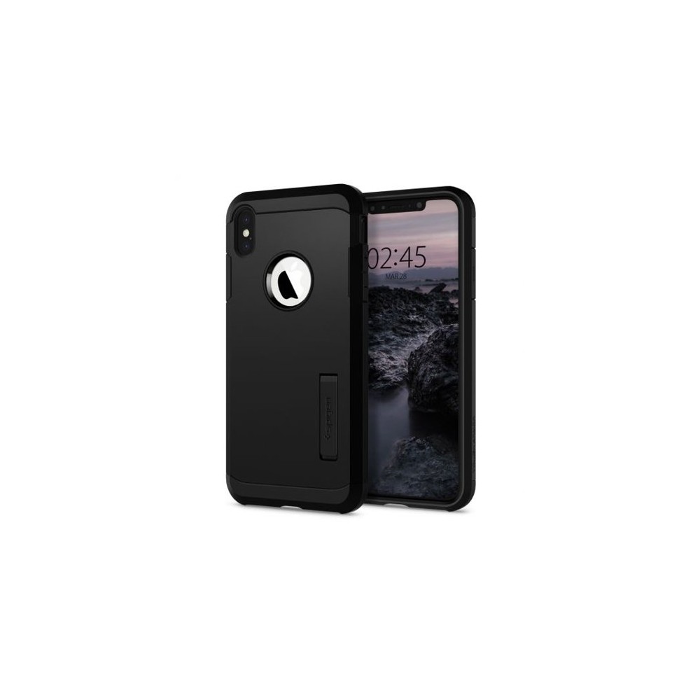 Spigen Tough Armor хибриден кейс с най-висока степен на защита за iPhone Xs Max, Black
