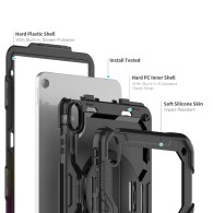 Калъф Tech-Protect Solid360 за iPad 10, 10.9" 2022, Черен