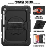 Калъф Tech-Protect Solid360 за iPad 10.2" 2019 / 2020 / 2021, Черен
