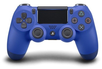 Безжичен
  геймпад Sony DualShock 4 Wave Blue