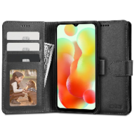 Калъф Tech-Protect Wallet За Xiaomi Redmi Note 12C, Black