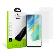 Стъклен Протектор GLASTIFY OTG+ 2бр. за Samsung Galaxy S21 FE, Clear