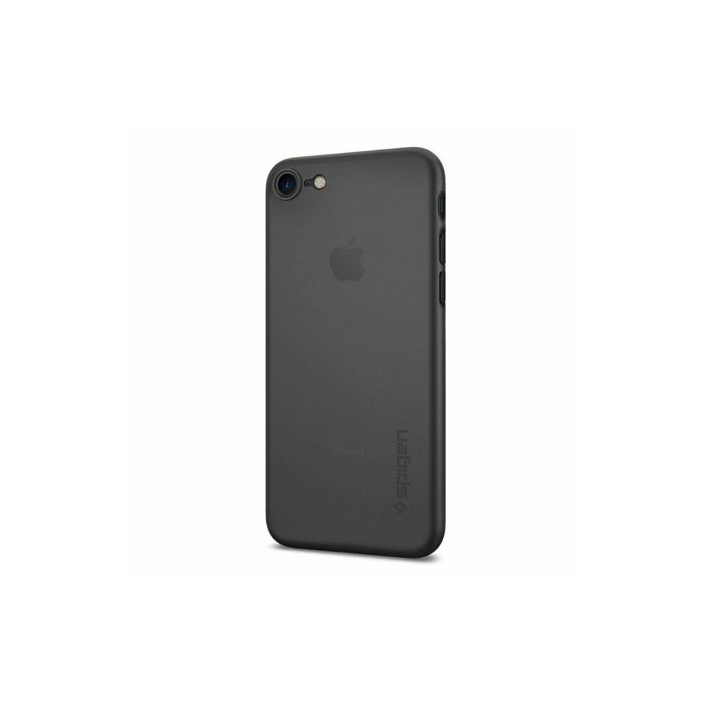 Spigen Airskin тънък силиконов (TPU) калъф за iPhone 7/8, Black