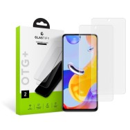 Стъклен Протектор GLASTIFY OTG+ 2бр. за Xiaomi Redmi Note 11 Pro / 11 Pro 5G, Clear
