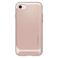 Spigen Neo Hybrid Herringbone хибриден кейс с най-висока степен на защита за iPhone 7/8, Pale Dogwood