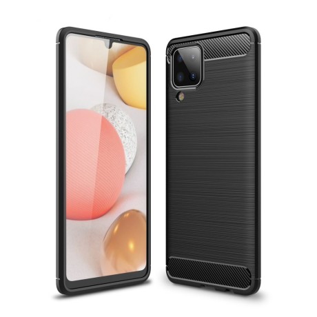 Калъф TECH-PROTECT TPUCARBON за SAMSUNG GALAXY M12, Черен