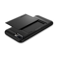 Spigen Slim Armor Cs хибриден кейс с най-висока степен на защита за iPhone 7/8 Plus, Black