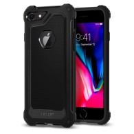 Spigen Rugged Armor Extra удароустойчив силиконов (TPU) калъф за iPhone 7/8, Black
