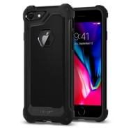 Spigen Rugged Armor Extra удароустойчив силиконов (TPU) калъф за iPhone 7/8, Black
