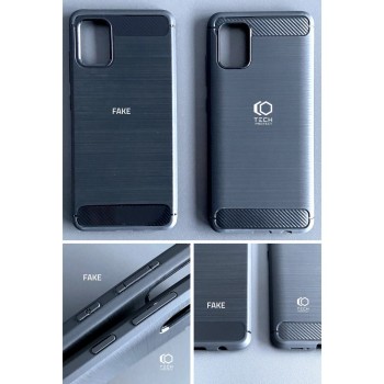 Калъф TECH-PROTECT TPUCARBON за XIAOMI MI 11 LITE /11 LITE NE/5G, Черен