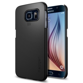 Spigen Thin Fit Samsung Galaxy S6, Smooth Black