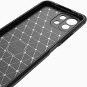 Калъф TECH-PROTECT TPUCARBON за XIAOMI MI 11 LITE /11 LITE NE/5G, Черен