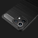 Калъф TECH-PROTECT TPUCARBON за XIAOMI MI 11 LITE /11 LITE NE/5G, Черен