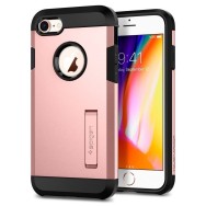 Spigen Tough Armor 2 хибриден кейс с най-висока степен на защита за iPhone 7/8, Rose Gold