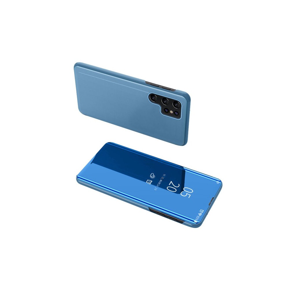 Калъф fixGuard Clear View за Samsung Galaxy S23 Ultra, Blue