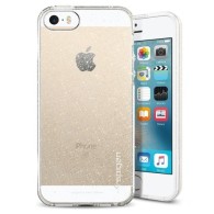 Spigen Liquid Air тънък силиконов (TPU) калъф за iPhone 5s/SE, Glitter Crystal Quartz