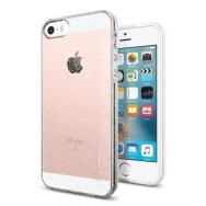 Spigen Liquid Air тънък силиконов (TPU) калъф за iPhone 5s/SE, Glitter Crystal Quartz