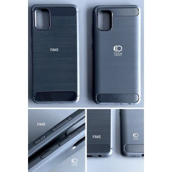 Калъф TECH-PROTECT TPUCARBON за XIAOMI POCO X3 PRO/X3 NFC, Черен