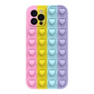 Калъф fixGuard Heart Pop it Case за iPhone 12 / 12 Pro