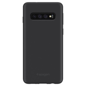 Spigen Silicone Fit Samsung Galaxy S10+ Plus, Black