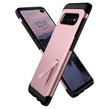 Spigen Tough Armor Samsung Galaxy S10+ Plus, Rose Gold